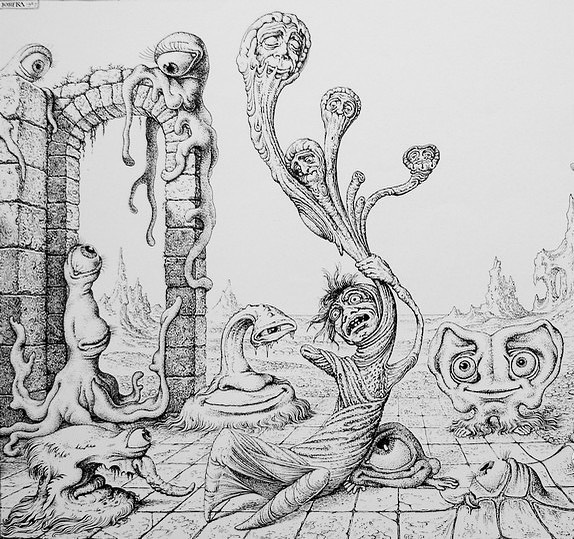 Detail From Schizophrenia No III (1967)