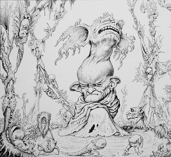 Detail From Schizophrenia No IV (1967)